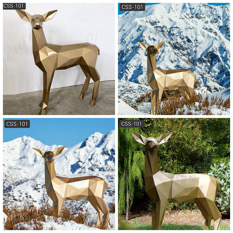 metal deer statue -YouFine Sculpture