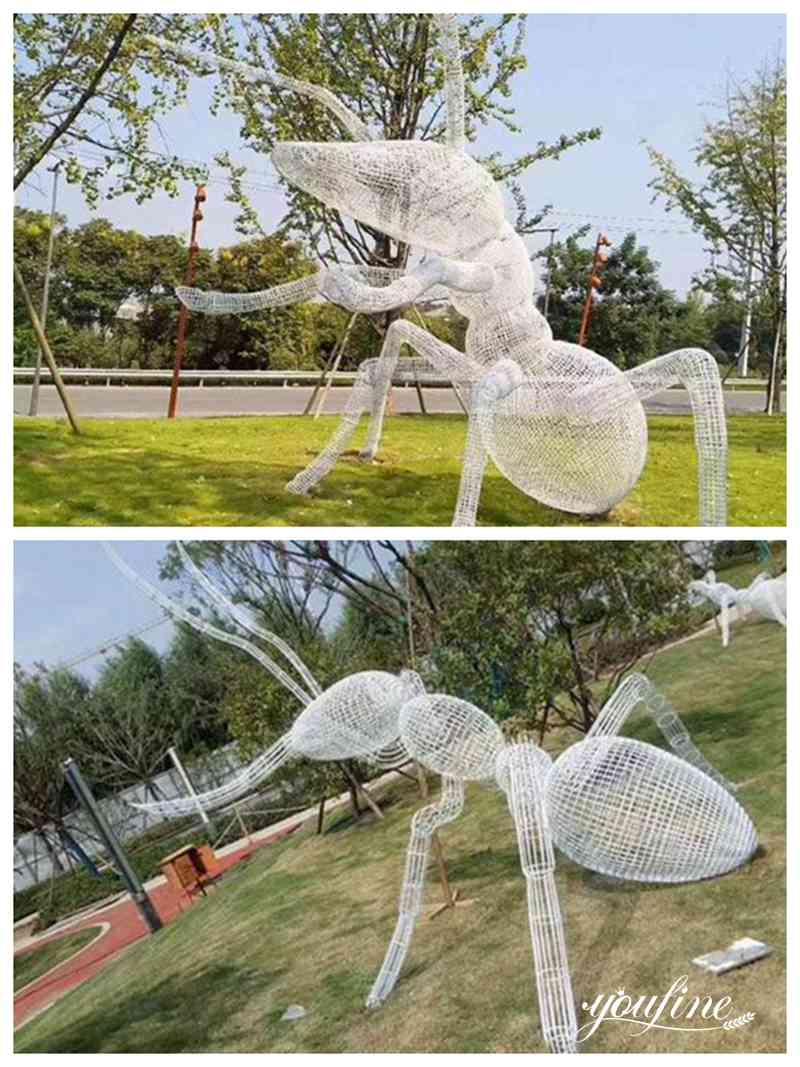 modern outdoor ant sculpture - YouFine Sculpture (1)