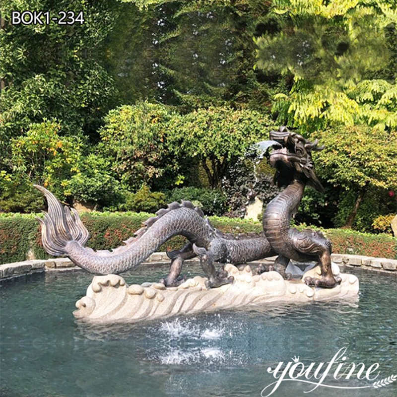 Chinese dragon statues for sale -YouFine Sculpture