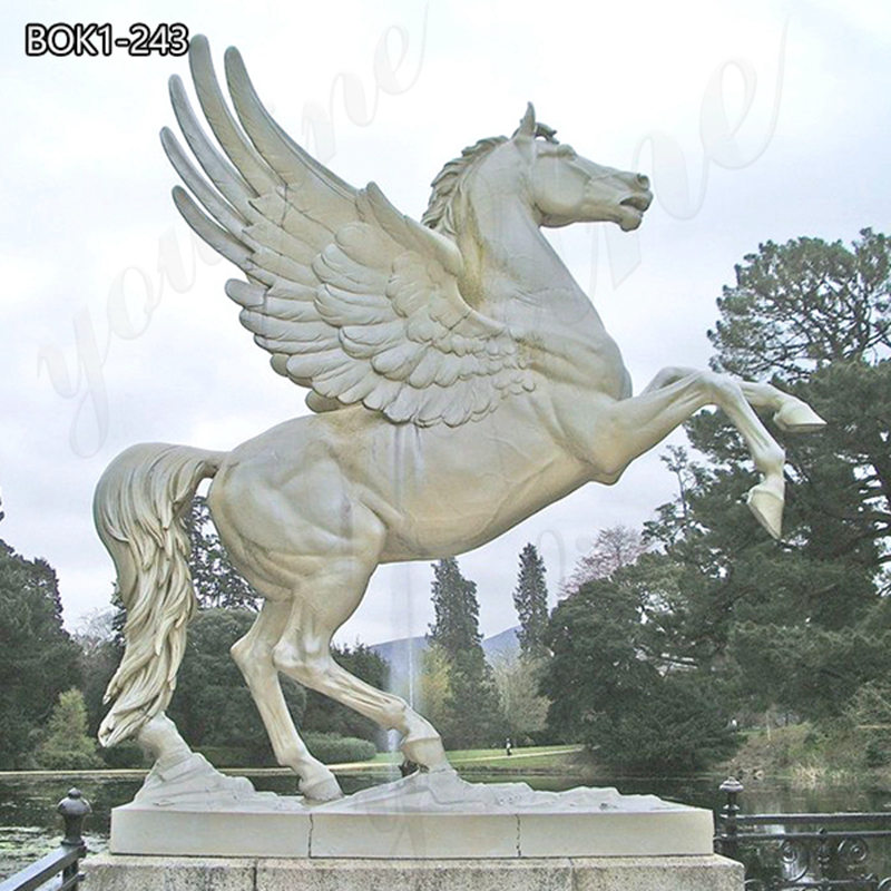 Life Size Bronze Pegasus Statue Custom Made for Supplier BOK1-243