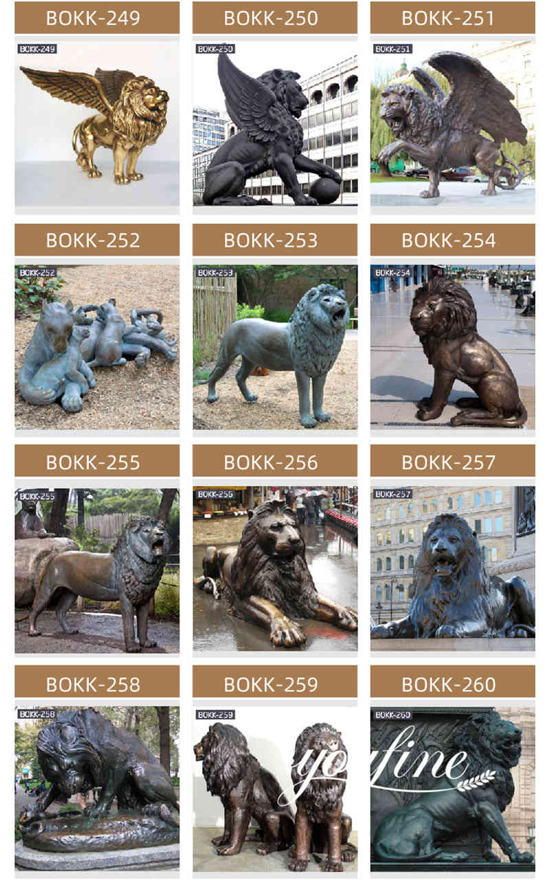 bronze animal statues for sale -YouFine Sculpture
