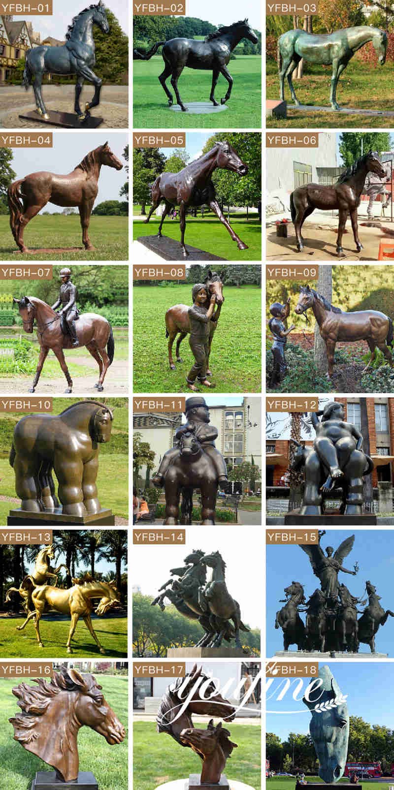 bronze horse statue for sale -YouFine Sculpture