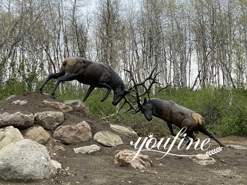deer statue outdoor -YouFine Sculpture