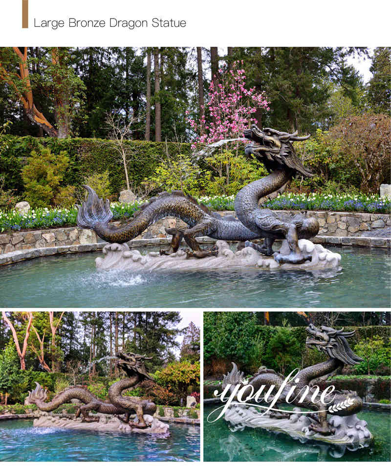 large dragon statues for sale -YouFine Sculpture