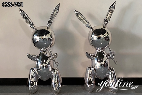 Classic Stainless Steel Rabbit Sculpture Replica Best Online CSS-761