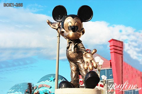 Large Bronze Mickey Mouse Statue Disney Replica Best Online BOK1-266