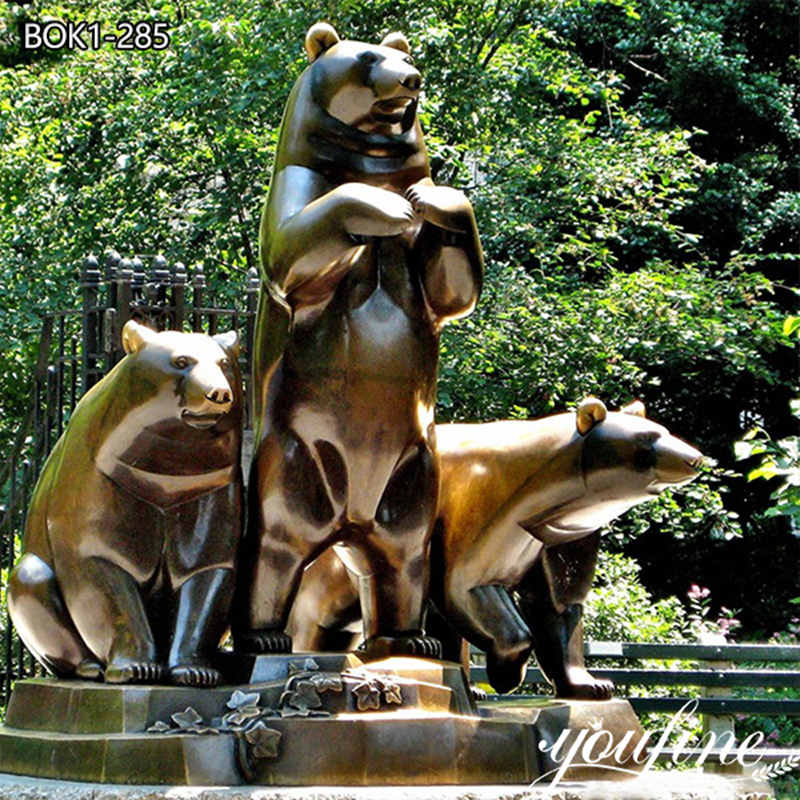 bear statue outdoor -YouFine Sculpture