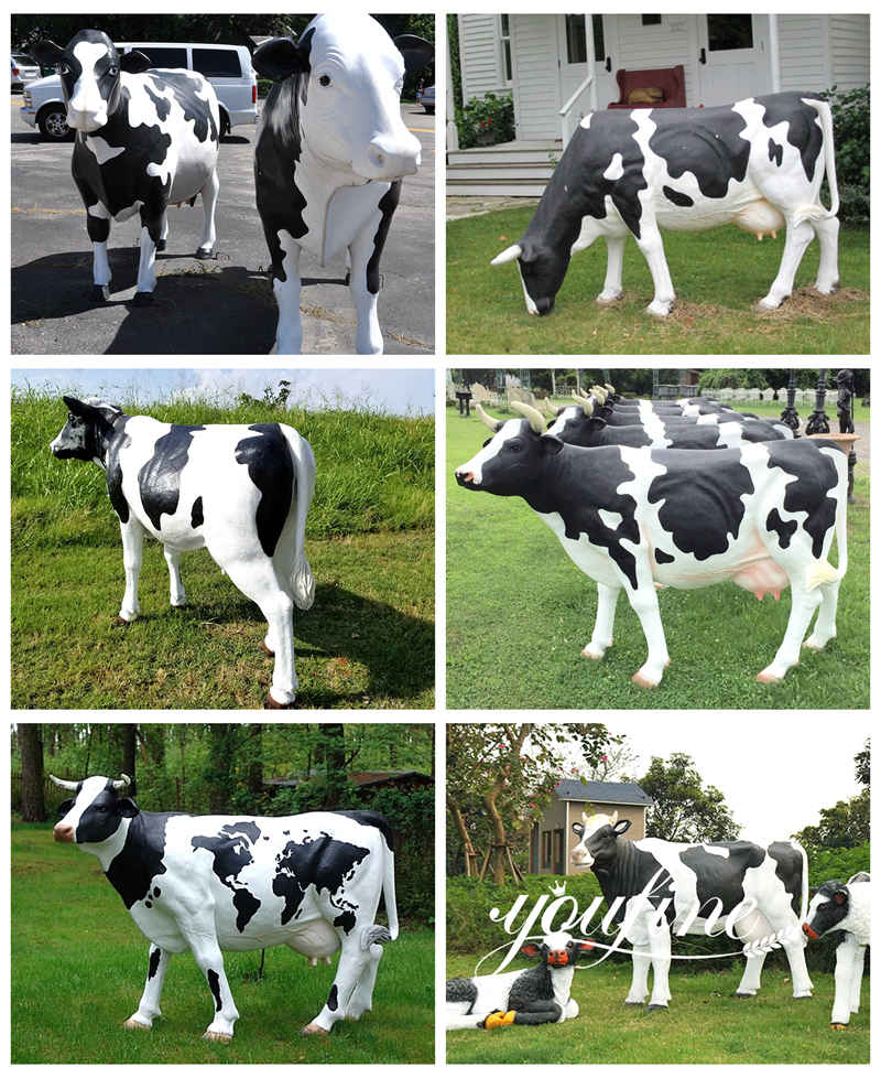 bronze cow statue -YouFine Sculpture