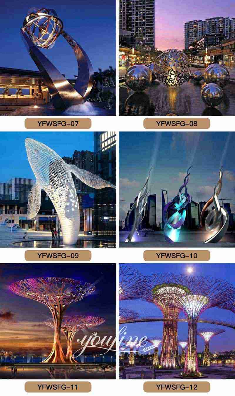 Stainless Steel Sculpture -YouFine Sculpture (2)