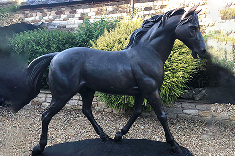 Life Size Bronze Horse Statue for Garden Supplier BOK1-299