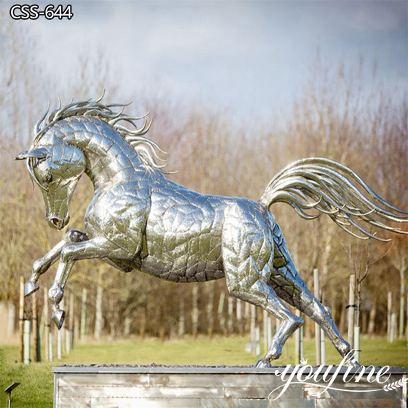 large metal horse statue -YouFine Sculpture