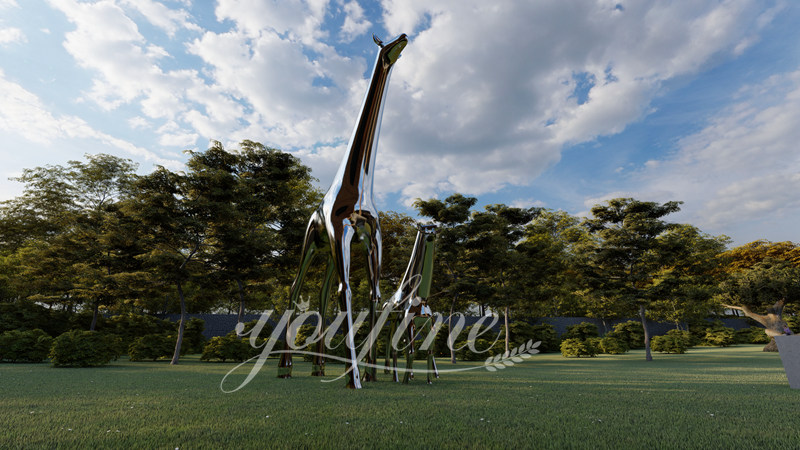 Outdoor Giraffe Statues - YouFine Sculpture