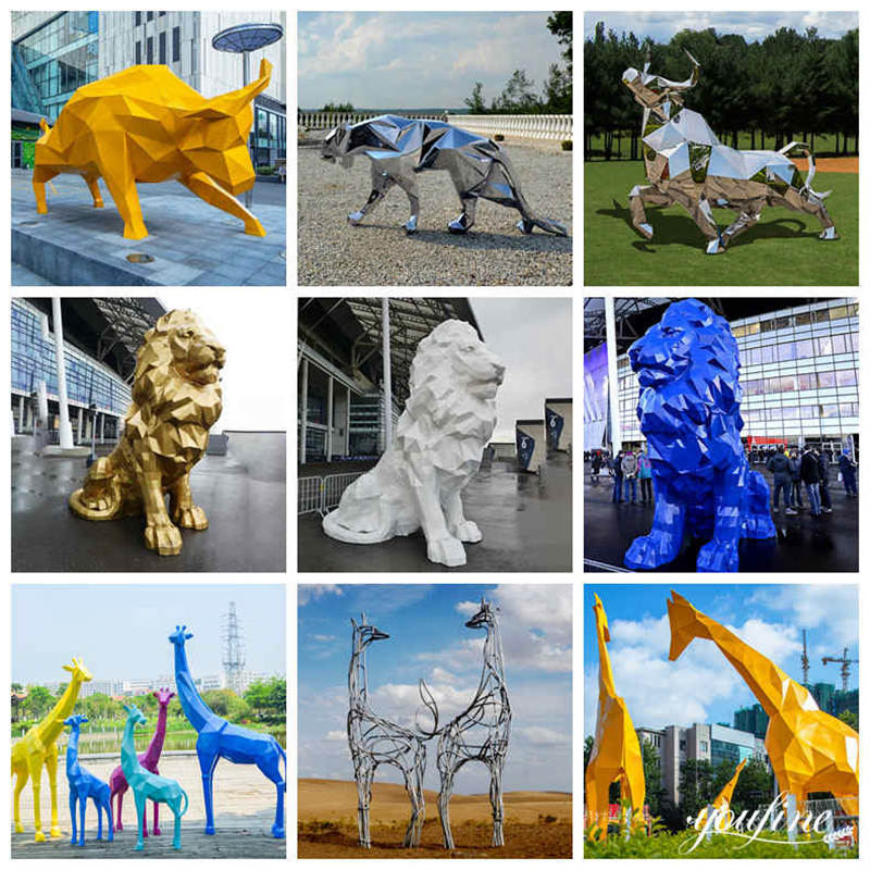 metal animal sculpture-YouFine Sculpture