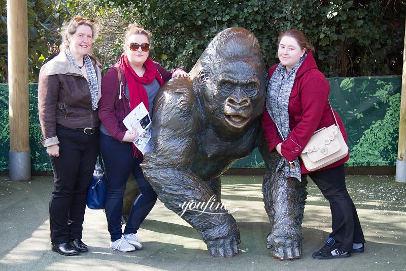 gorilla statue-YouFine Sculpture