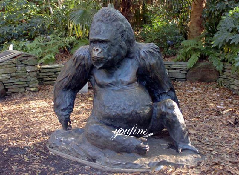 gorilla statue-YouFine Sculpture