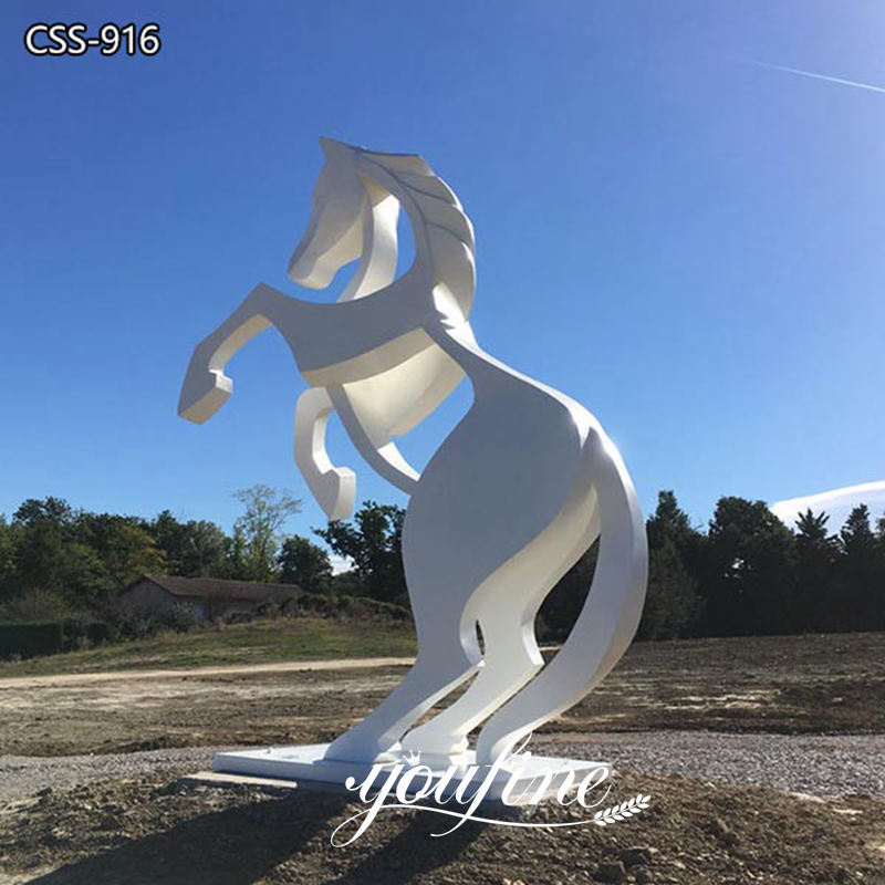 horse lawn ornament-YouFine Sculpture-02