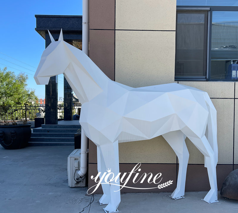 metal horse sculpture-YouFine Sculpture-02