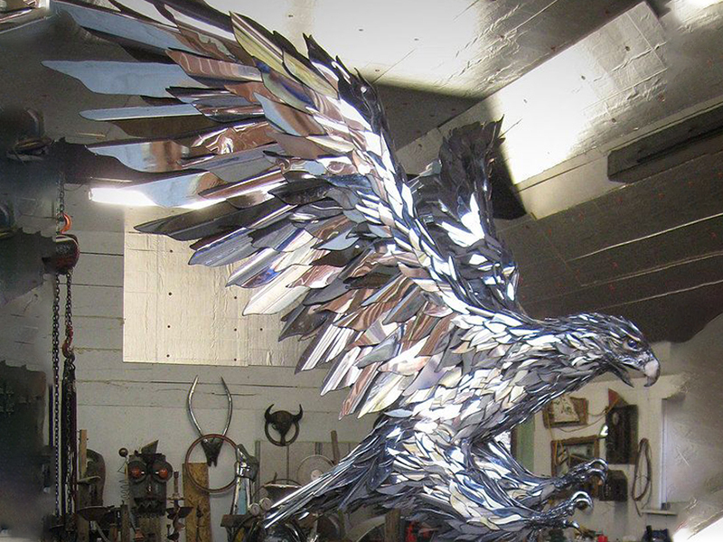 stainless steel eagle-01