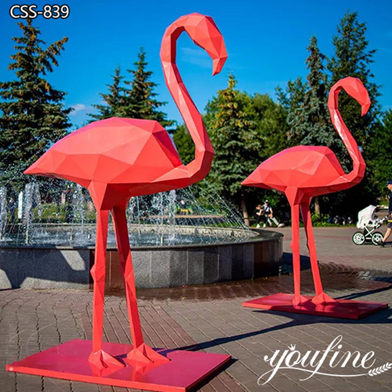 Metal-Pink-Flamingo-Garden-Ornament-Outdoor