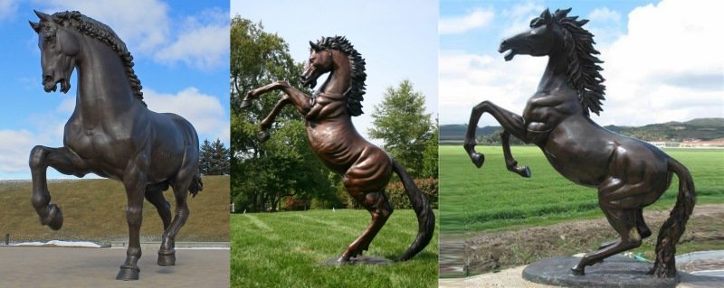 bronze horse statue10