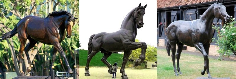 bronze horse statue11