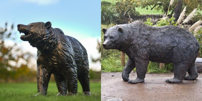 Other Life Size Bronze Bear Statues11