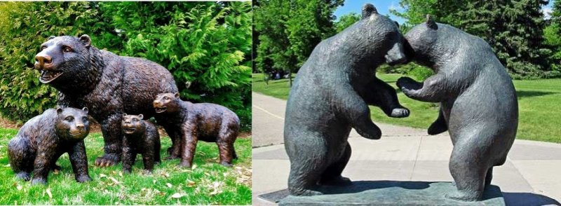 Other Life Size Bronze Bear Statues12