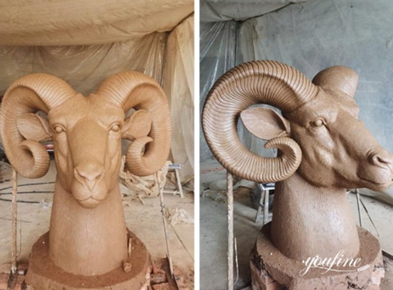 bighorn clay model