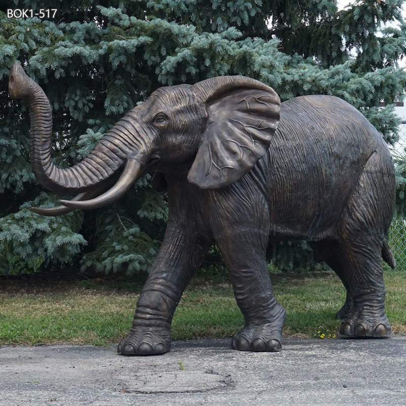bronze elephant statue (8)
