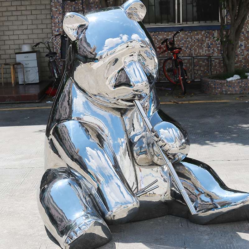 Stainless-steel-panda-sculpture3