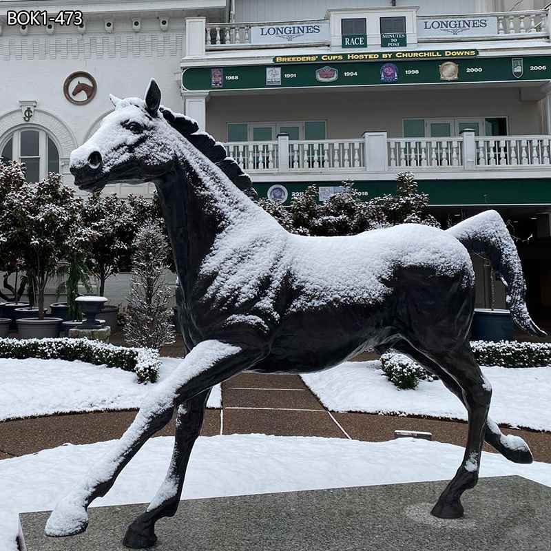 bronze horse sculpture (5