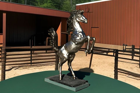 Life Size Bronze Jumping Horse Statue for Sale BOK1-536