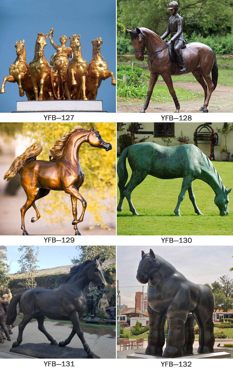 bronze horse statue (4)