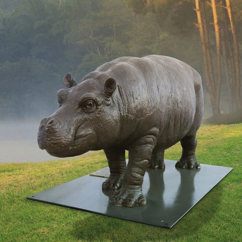 hippo sculpture