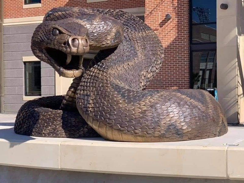 bronze python statue for sale (6)