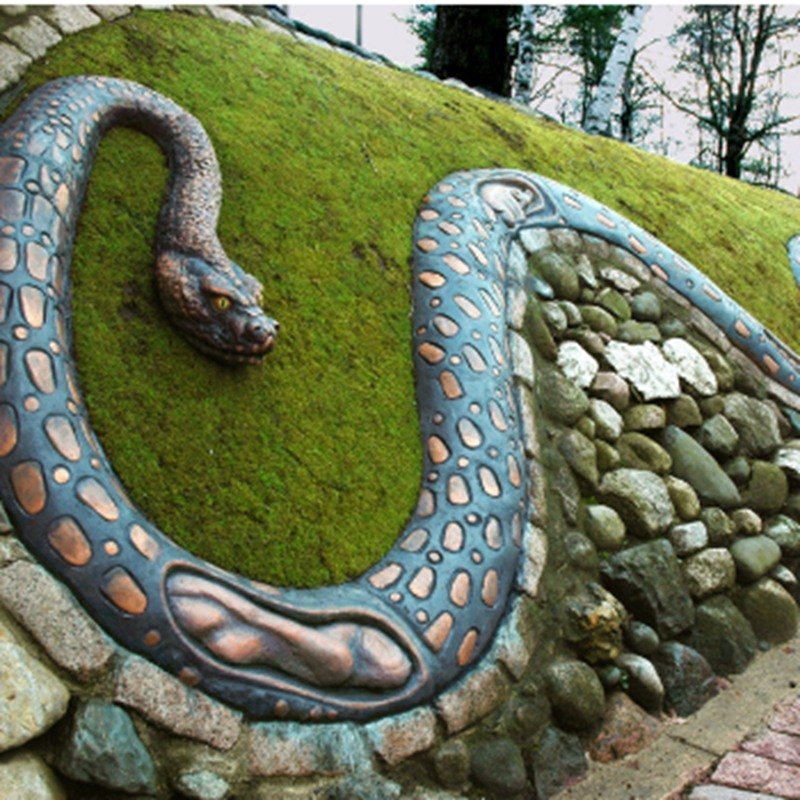 bronze python statue for sale (8)