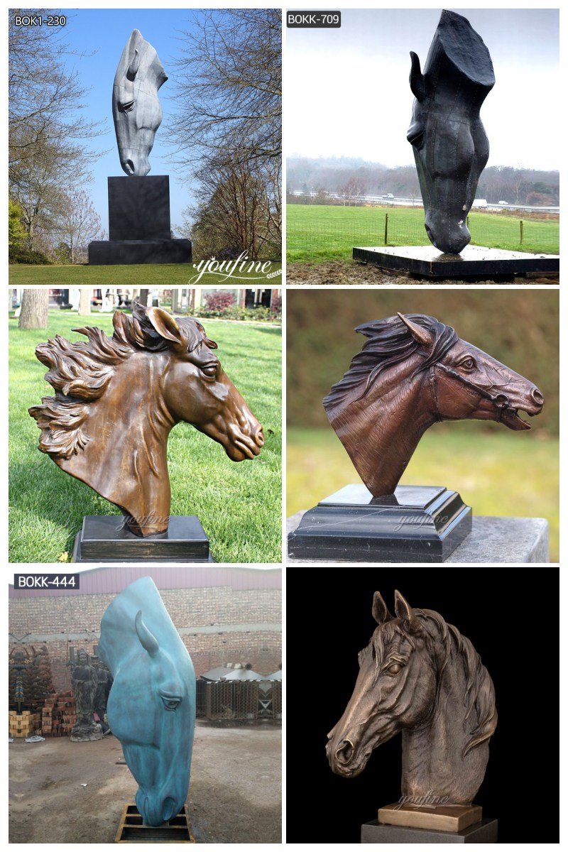 more horse statue