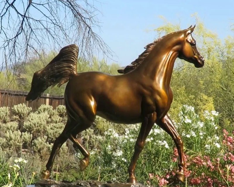 Arabian Horse Statue (2)