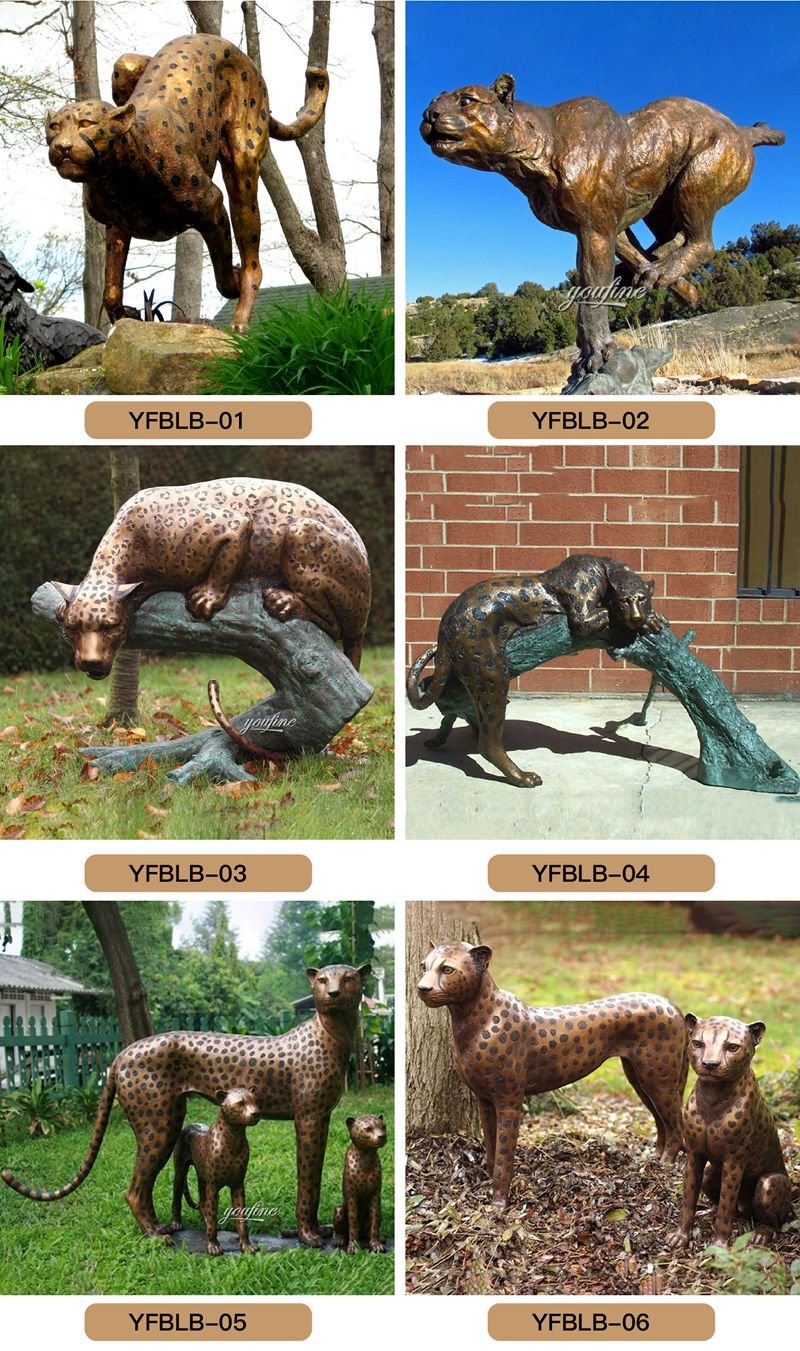 Bronze panther sculpture for sale (9)
