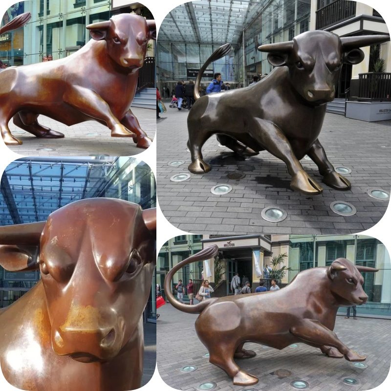 bronze bull statue for sale (2)