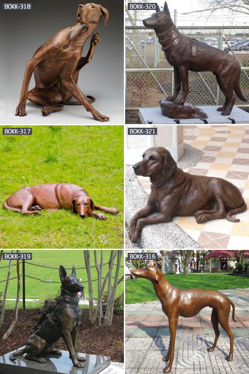 bronze pets statue for sale (6)