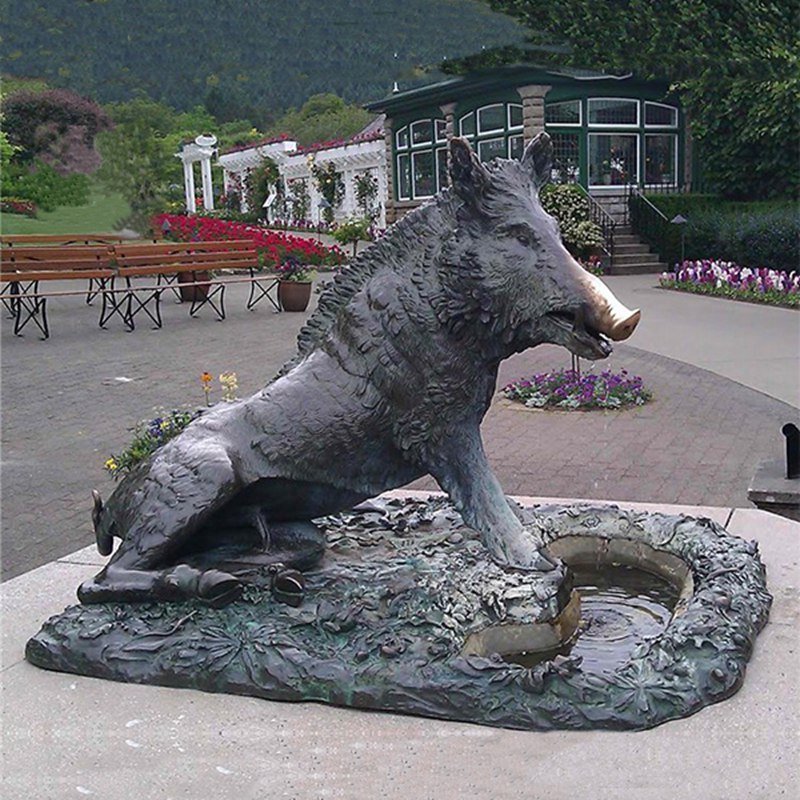 bronze boar statue for sale (1)