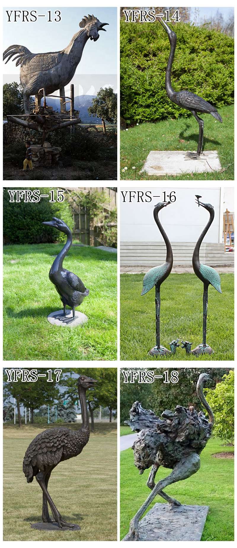 bronze crane statue (6)