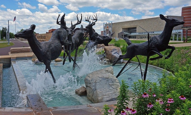 bronze deer statue for sale (1)