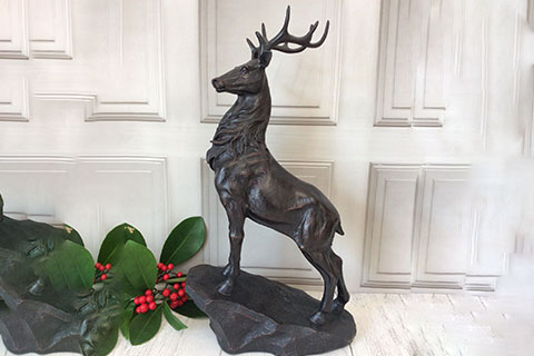 Life Size Bronze Stag Statue for Sale