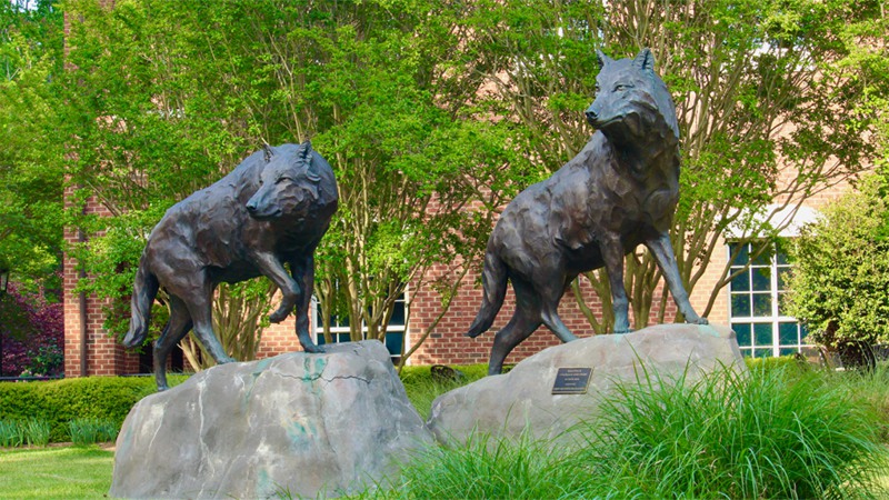 bronze wolf sculpture (1)