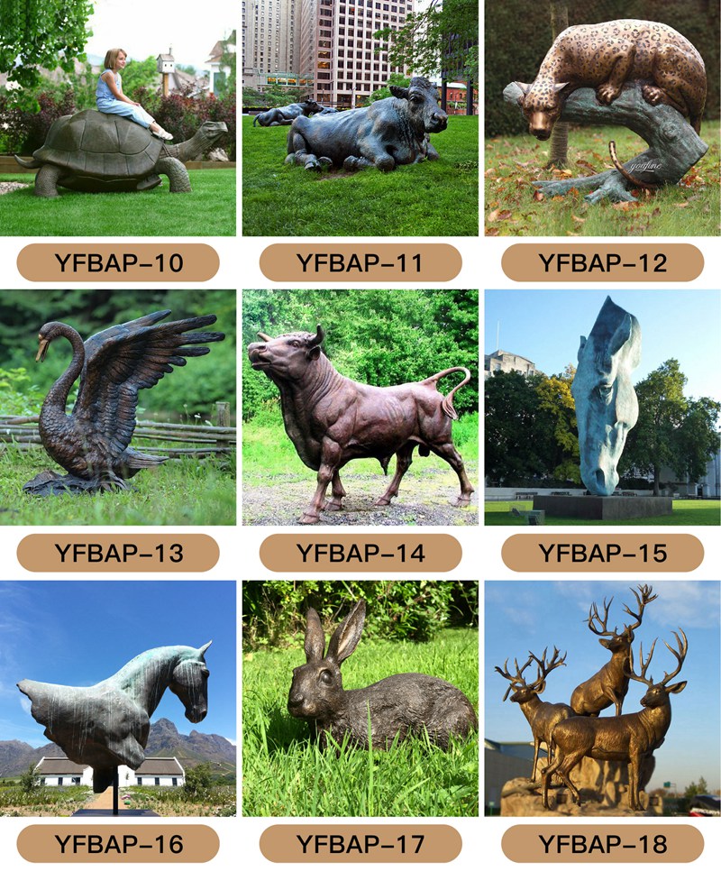 more bronze animal statue (2)