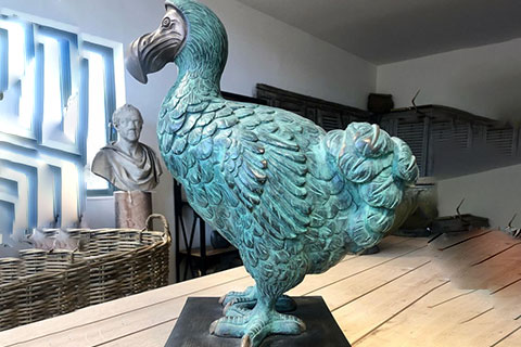 Life Size Bronze Dodo Bird Statue Decor for Sale