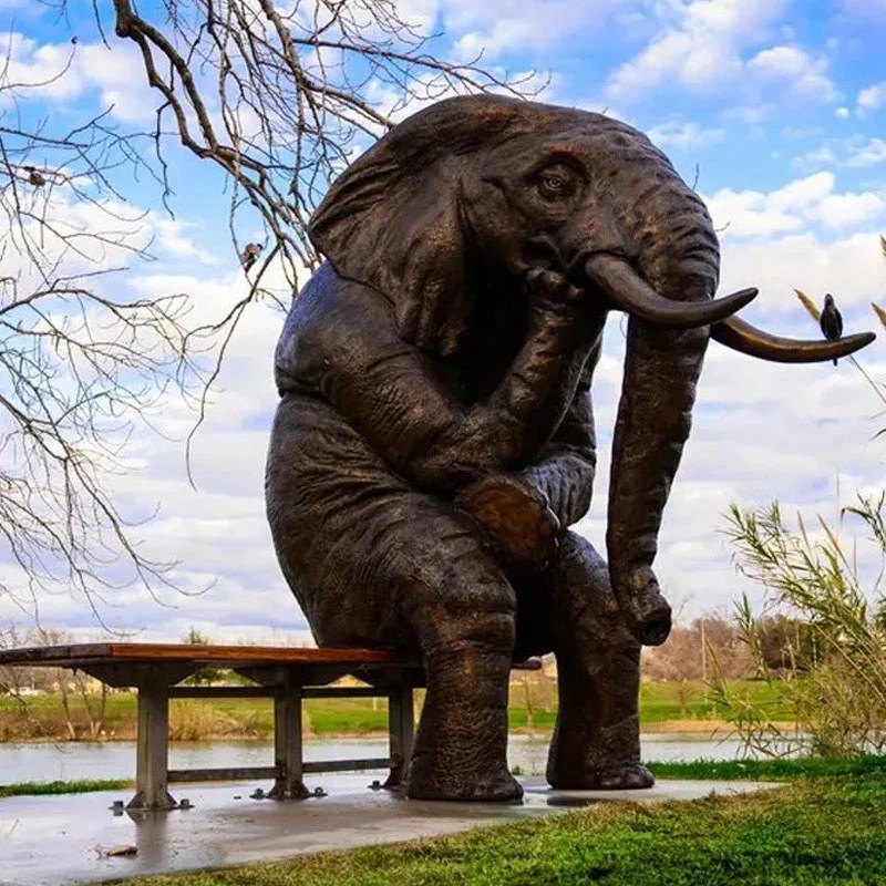 large elephant sculpture (1)
